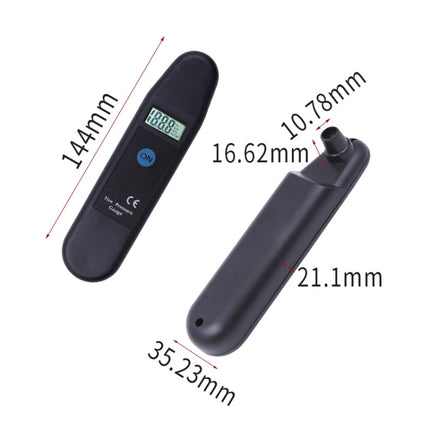 High-Precision Digital Display Car Tire Pressure Gauge, VT800