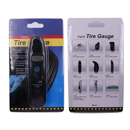 High-Precision Digital Display Car Tire Pressure Gauge, VT800