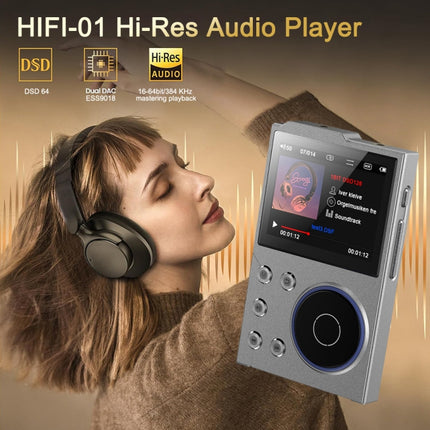 2.4 Inch HIFI Bluetooth Music Player DSD256 Mastering Sound Quality Walkman