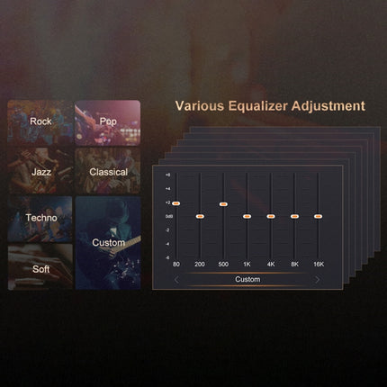 2.4 Inch HIFI Bluetooth Music Player DSD256 Mastering Sound Quality Walkman