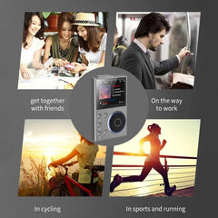 2.4 Inch HIFI Bluetooth Music Player DSD256 Mastering Sound Quality Walkman, 16GB, 16GB+8GB, 16GB+16GB, 16GB+32GB