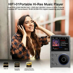 2.4 Inch HIFI Bluetooth Music Player DSD256 Mastering Sound Quality Walkman, 16GB, 16GB+8GB, 16GB+16GB, 16GB+32GB