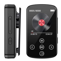 MP3 Bluetooth Music Player HIFI Sports Clip Touch Screen MP4, No TF Card, 8GB, 16GB, 32GB, 64GB, 128GB