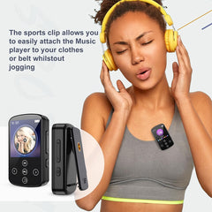 MP3 Bluetooth Music Player HIFI Sports Clip Touch Screen MP4, No TF Card, 8GB, 16GB, 32GB, 64GB, 128GB