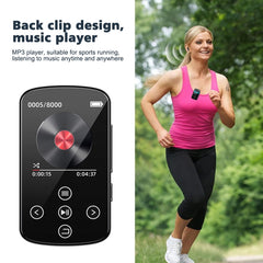 MP3 Bluetooth Music Player HIFI Sports Clip Touch Screen MP4, No TF Card, 8GB, 16GB, 32GB, 64GB, 128GB