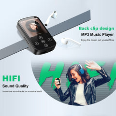 MP3 Bluetooth Music Player HIFI Sports Clip Touch Screen MP4, No TF Card, 8GB, 16GB, 32GB, 64GB, 128GB