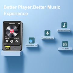 MP3 / MP4 Music Player Bluetooth Radio E-book Playback Walkman, No TF Card, 8GB, 16GB, 32GB, 64GB, 128GB