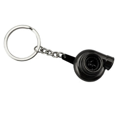 Car Tuning Accessories Turbo Keychain Decorative Pendant, Large Black, Large Gold, Large Bronze, Small Black, Small Gold, Small Green Antique