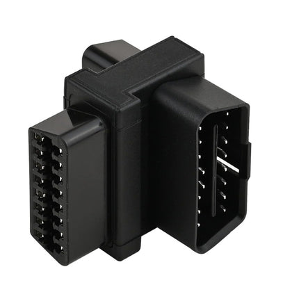 OBDII 16Pin 1 To 2 Extension Cable Adapter Plug