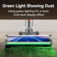 Soft Velvet Suction Head With Full Range Dust Display Light