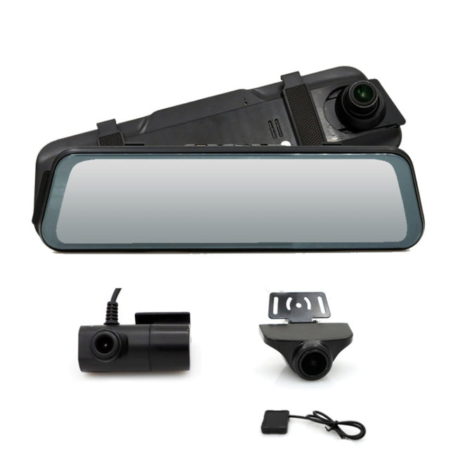 Car HD WIFI Interconnected Triple Camera Driving Recorder