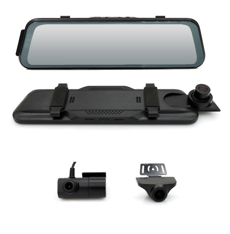 Car HD WIFI Interconnected Triple Camera Driving Recorder