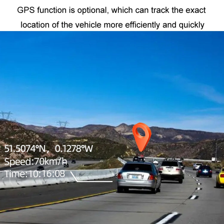 Car HD WIFI Interconnected Triple Camera Driving Recorder