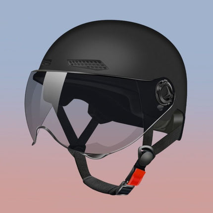 Electric Vehicle Helmet Lightweight Sun Protection Helmet, Black Transparent, White Transparent, Khaki Transparent, Pink Transparent, Gray Transparent, Black Brown, White Brown, Khaki Brown, Pink Brown, Gray Brown