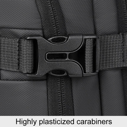 WEIXIER B726 Simple Expandable Double-Shoulder Backpack Large Capacity Business Casual Bag