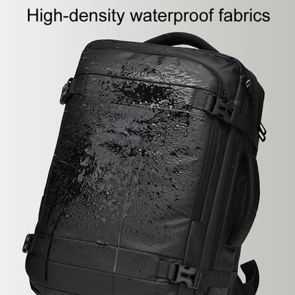 WEIXIER B726 Simple Expandable Double-Shoulder Backpack Large Capacity Business Casual Bag