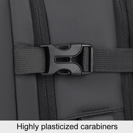 WEIXIER B724 Business Large Capacity Double-Shoulder Commuter Computer Bag Expandable Travel Backpack