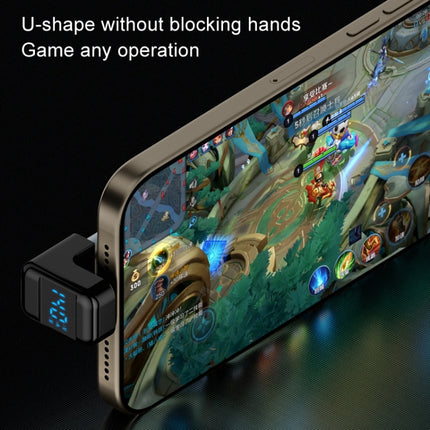 Type-C Digital Display U Type Adaptor 180 Degree Elbow 140W 4.0 Adaptor, 180 Degree Elbow