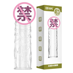 QUYUE Extended Crystal Sleeve Male Wolf Teeth Sleeve