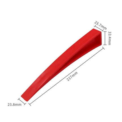2pcs Car Dent Repair Tool Door Support Clip Door Bump Leveling Screwdriver, Red, Green