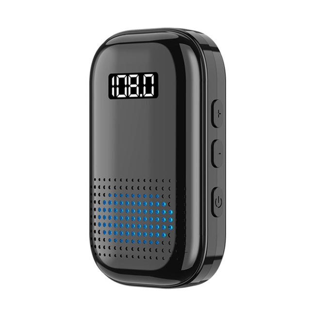 Multifunctional Clip-On Bluetooth Audio Receiver Plug In FM Radio