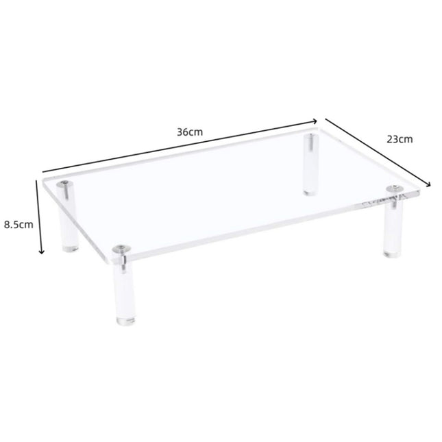 Desktop Acrylic Laptop / Printer Raised Stand, YX136