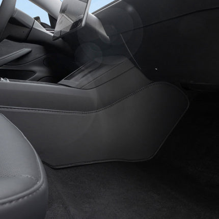 For Tesla Center Console Side Anti-kick Protective Pad, For 2024 Model 3 Driver Passenger Inner Side TPE, For 2024 Model 3 Driver Passenger Inner Side Leather, For 2024 Model 3 Rear Row TPE, For Model 3 Center Console Sides TPE                         ...