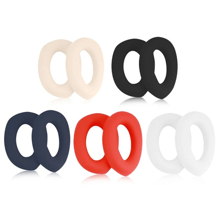 1pair For Sony WH-1000XM5 Headphone Leather Sponge Cover Earmuffs, Black, White, Red, Beige, Dark Blue