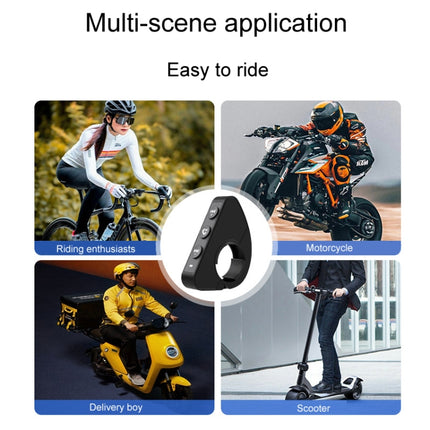 Q15 Motorcycle Riding Wireless Bluetooth Handlebar Control Phone Button Remote Controller, Q15