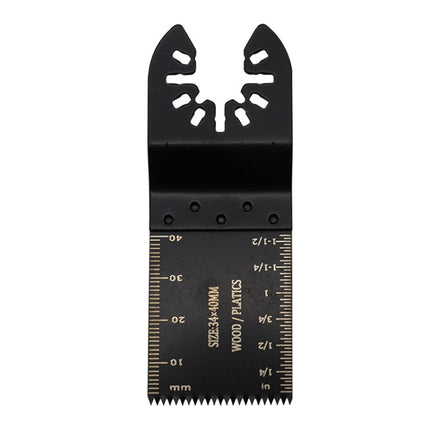2pcs Trimmers High Carbon Steel Straight Saw Blade For Multi Tool, Small Teeth, 45mm Fine Teeth