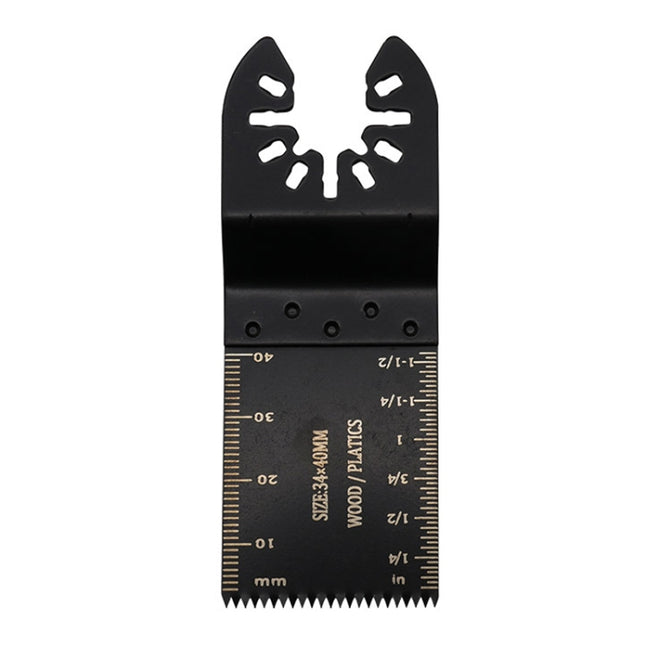 2pcs Trimmers High Carbon Steel Straight Saw Blade For Multi Tool, Small Teeth, 45mm Fine Teeth