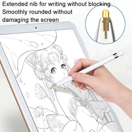 For Apple Pencil Series Replacement Nibs Modified Nibs, 4.0 Extended White Shell Silver Tip, 3.5 Standard White Shell Silver Tip, 3.0 Round Head White Shell Silver Tip, 4.0 Extended White Shell Gold Tip, 3.5 Standard White Shell Gold Tip               ...