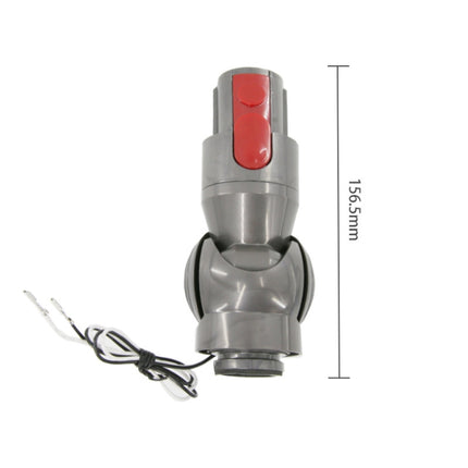 For Dyson V8 V10 Vacuum Cleaner Direct Drive Head Elbow Connector with Wheels Repair Parts
