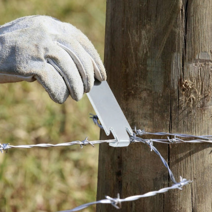 2pcs /Set Wire Twister T-Post Clamp Fence Wire Rope Winder