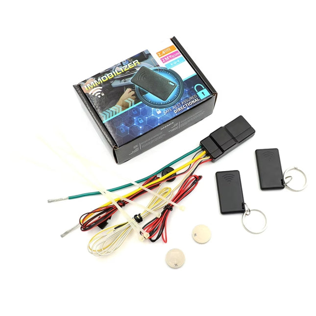 NENGKEE 12V 2.4Ghz Car Smart Lock Anti-Theft Device Immobilizer