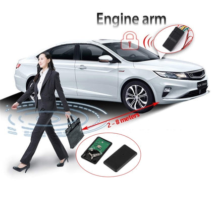 NENGKEE 12V 2.4Ghz Car Smart Lock Anti-Theft Device Immobilizer