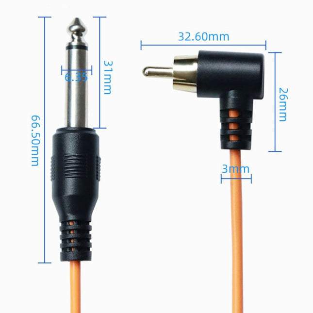 RCA Elbow Tattoo Pen Motor Connector Power Cord