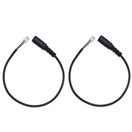 2pcs DC 5.5 X 2.1mm Female To XH2.54 Terminal Motherboard Connection Cable