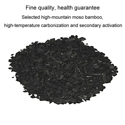 3Bags Bamboo Charcoal Air Purifying Bag For Refrigerators Wardrobes Car Formaldehyde Odor Removal Pack