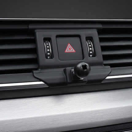 For Audi Left Driving Car Mobile Phone Holder Mounting Base, 05-11 A6L, 06-15 Q7, 09-16 A4L/A5, 10-18 Q5, 10-19 A1, 11-17 A8L, 12-18 A6L, 13-18 Q3, 14-20 A3, 16-19 Q7, 17-23 A4L-A5-S4-S5, 18-22 Q5L, 18-23 A8L, 19-22 Q2L, 19-23 A6L, 19-23 Q3, 20-21 Q7/Q...