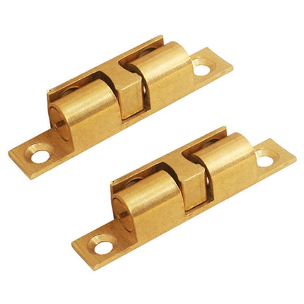 2pcs Cabinet Magnetic Spring Buckle Ball Door Sucker, Small Gold, Medium Gold, Large Gold, Extra Large Gold, Small Silver, Medium Silver, Large Silver, Extra Large Silver