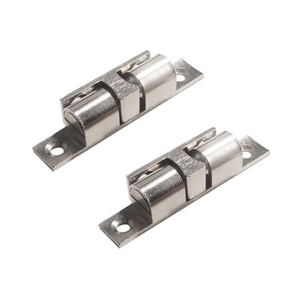 2pcs Cabinet Magnetic Spring Buckle Ball Door Sucker, Small Gold, Medium Gold, Large Gold, Extra Large Gold, Small Silver, Medium Silver, Large Silver, Extra Large Silver