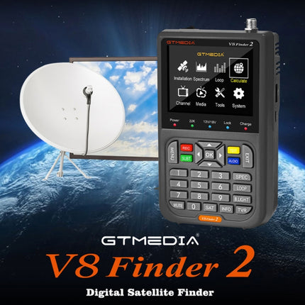 GTMedia Full HD Digital Satellite Finder With 3.5 Inch LCD Screen, Without Bag