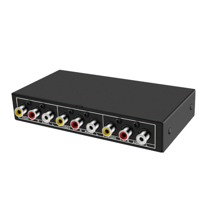 VSW21 AV 2 In 1 Out Audio Switcher RCA Audio Selector Box, VSW21