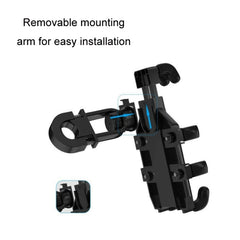JNHW Motorcycle Bicycle Eight Claw Mobile Phone Navigation Shockproof Bracket
