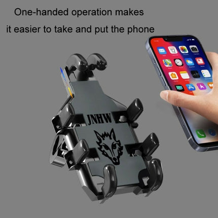 JNHW Motorcycle Bicycle Eight Claw Mobile Phone Navigation Shockproof Bracket, For Handlebar, For Rearview Mirror