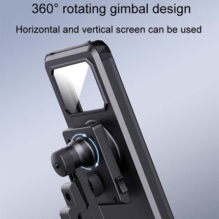 Bicycle Fixed Rotatable Waterproof Cell Phone Navigation Bracket, Handlebar Model, Rearview Mirror Model