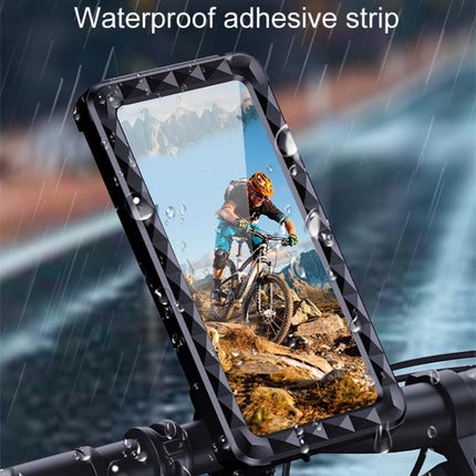 Bicycle Fixed Rotatable Waterproof Cell Phone Navigation Bracket, Handlebar Model, Rearview Mirror Model