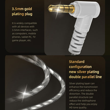 3.5mm Mobile Phone Earphones Sports In-Ear Pluggable Stage Earphone, QKZ HBB With Microphone, QKZ HBB Standard