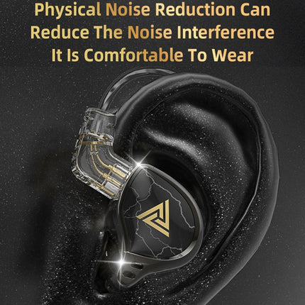 3.5mm Mobile Phone Earphones Sports In-Ear Pluggable Stage Earphone, QKZ HBB With Microphone, QKZ HBB Standard